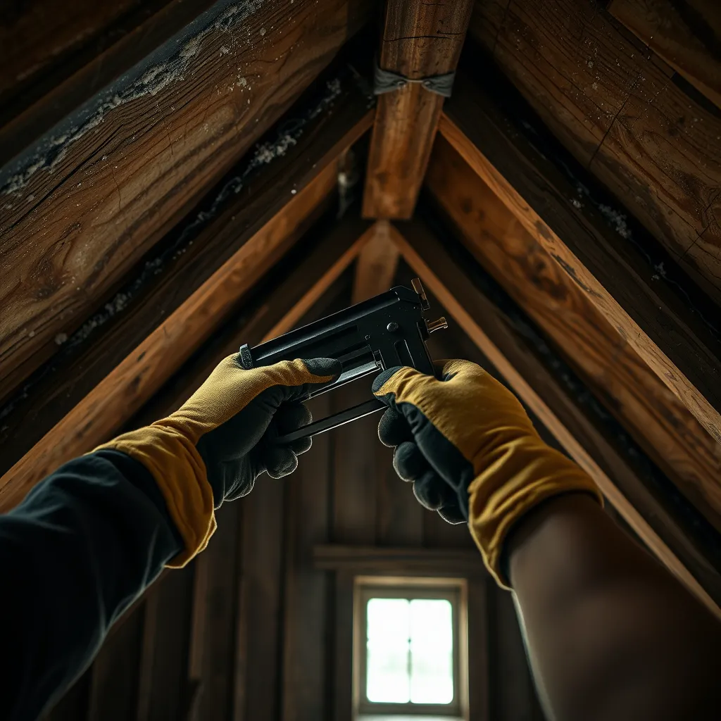 Ocieplenie stropu drewnianego w starym domu od góry – poradnik